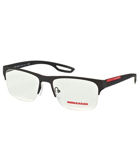 prada eyeglasses prescription|prada semi rimless eyeglasses.